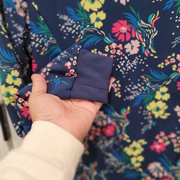 Dickies EDS Snap Front Scrub Awareness Jacket - S - Picture 6 of 13